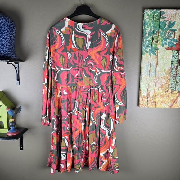 Anthropologie Maaji Twister Kaia Tunic Dress Large - Picture 9 of 16